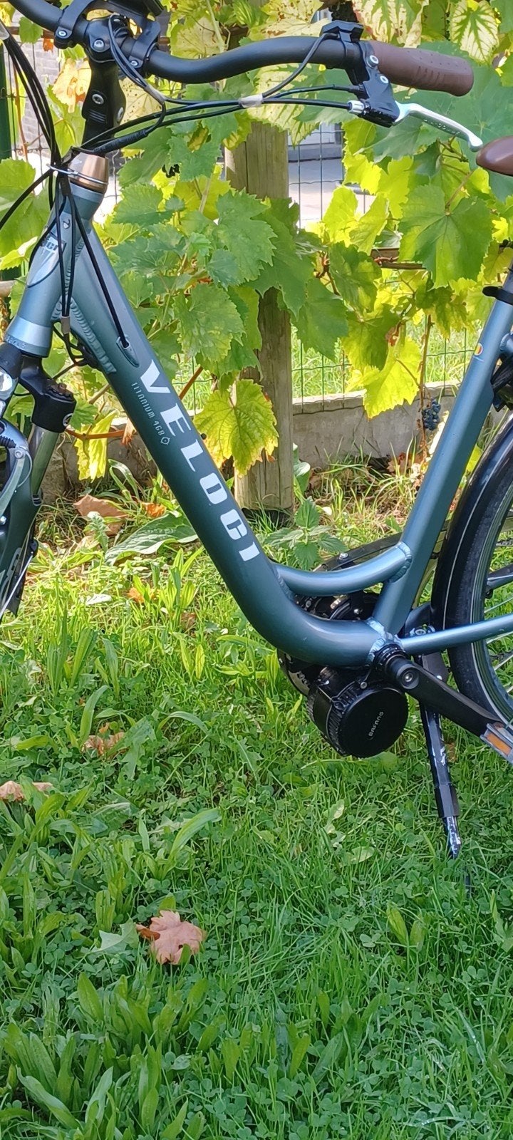 zo goed als nieuw Veloci Titanium met middenmotor Bafang, Autres marques, 47 à 51 cm, 50 km par batterie ou plus, Comme neuf
