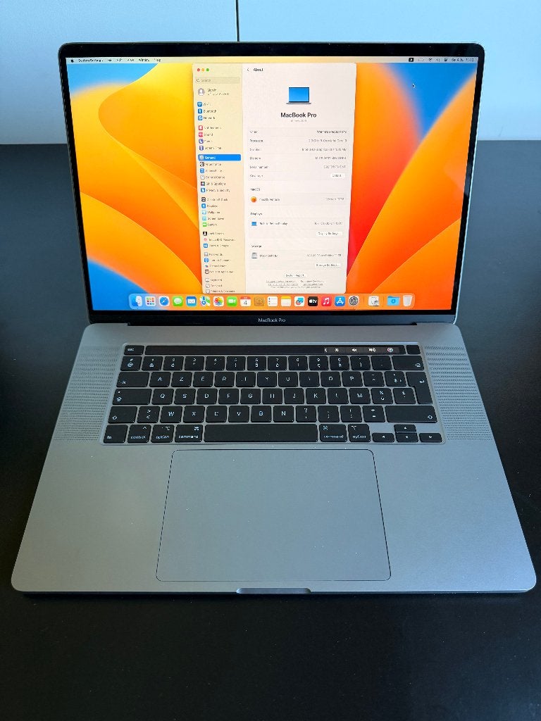 Apple Macbook Pro 16" - Core i9 - 16GB RAM - 1TB - Azerty, Informatique & Logiciels, Enlèvement ou Envoi, 16 pouces, Comme neuf