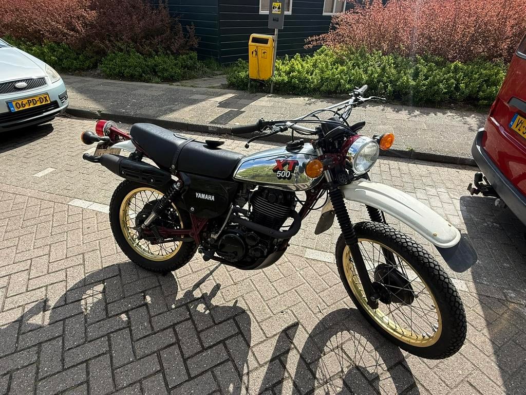 Yamaha XT 500 uit 1980 - Hobbyproject met potentie, Motoren, Particulier, Enduro, Minimaal motorrijbewijs A2, 1 cilinder