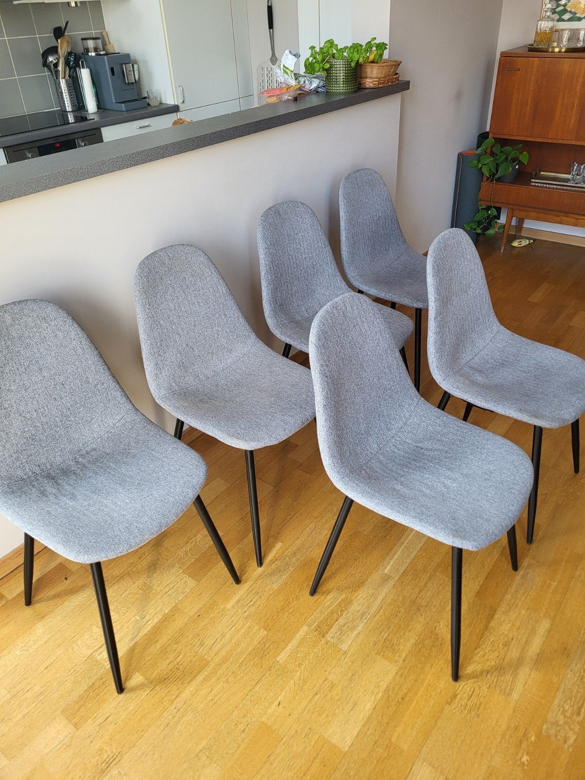 Set of 6 chairs for dining table, Maison & Meubles, Chaises, Deux