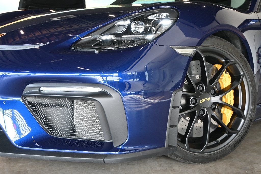 Porsche 718 Cayman GT4 Clubsport 4.0i*CARBON/ALCAN/PCCB/CAM*, Auto's, Achterwielaandrijving, Blauw, Alcantara, 2 zetels