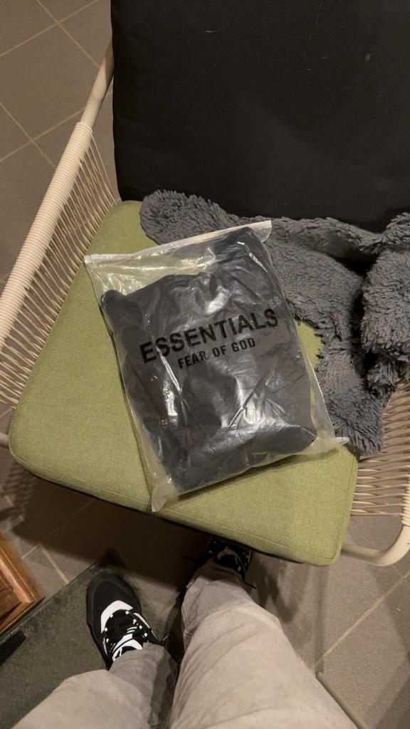 Essentials fear of god hoodie zwart, Kleding | Heren, Verzenden, Zo goed als nieuw, Maat 48/50 (M)