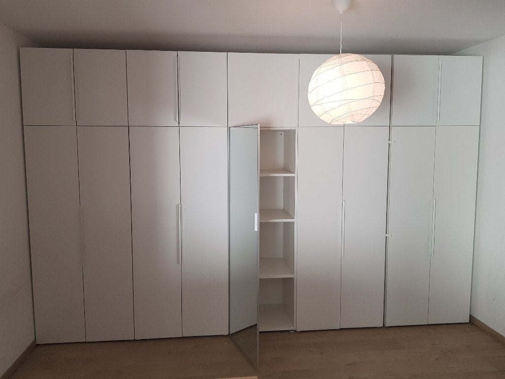 Grande armoire dressing IKEA PLATSA - 375 cm - Très bon état, Maison & Meubles, 200 cm ou plus, Enlèvement, Utilisé, Avec porte(s)