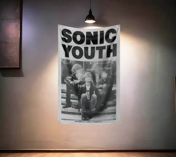 Grote vlaggen Sonic Youth (150x90cm), Ophalen of Verzenden