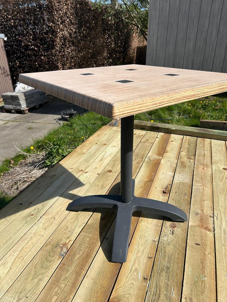 Terras tafels (18 stuks), Huis en Inrichting, Ophalen, Gebruikt