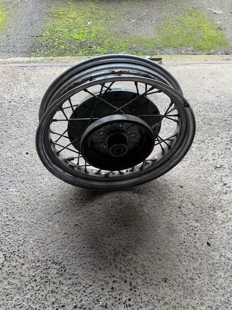 Spaakvelg yamaha, Enlèvement, Utilisé