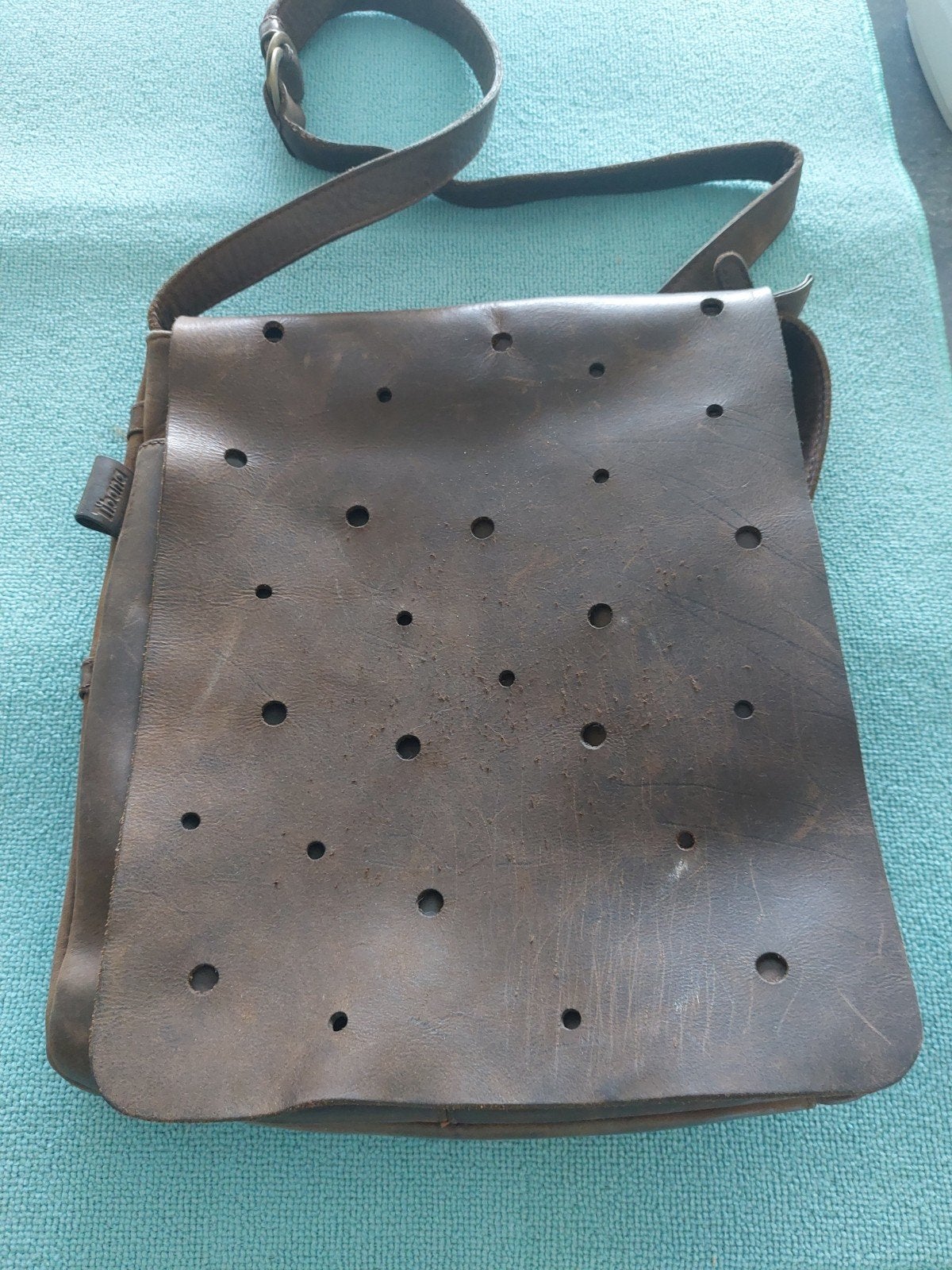 Sac à main Tibano, Autres marques, Cuir, Brun, Enlèvement