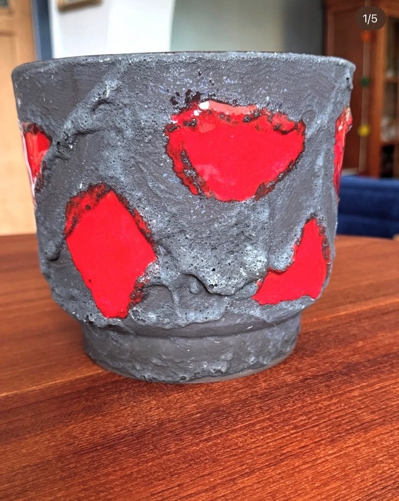 Vintage bloempot Marei, Ophalen of Verzenden, Binnen
