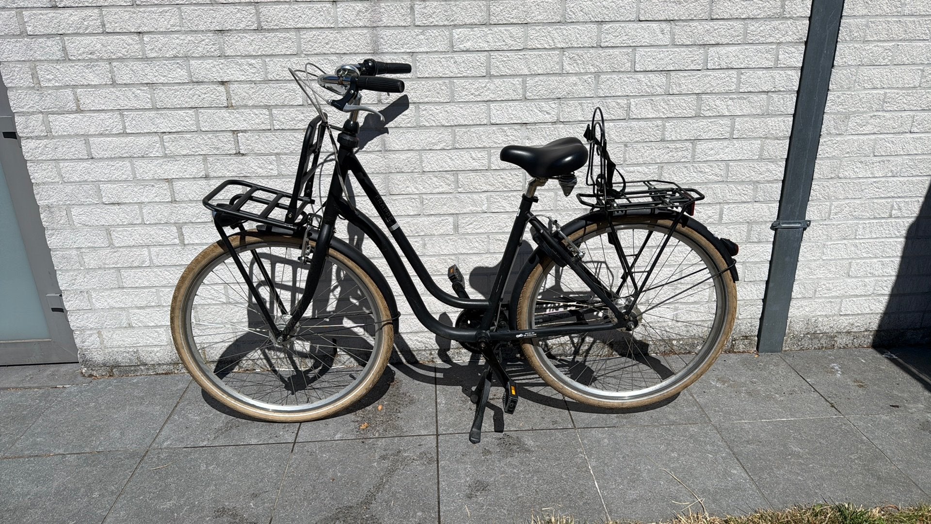 Frappé FCL 400 damesfiets – mat zwart – 50 cm, Fietsen en Brommers, Fietsen | Dames | Damesfietsen, Versnellingen, Zo goed als nieuw