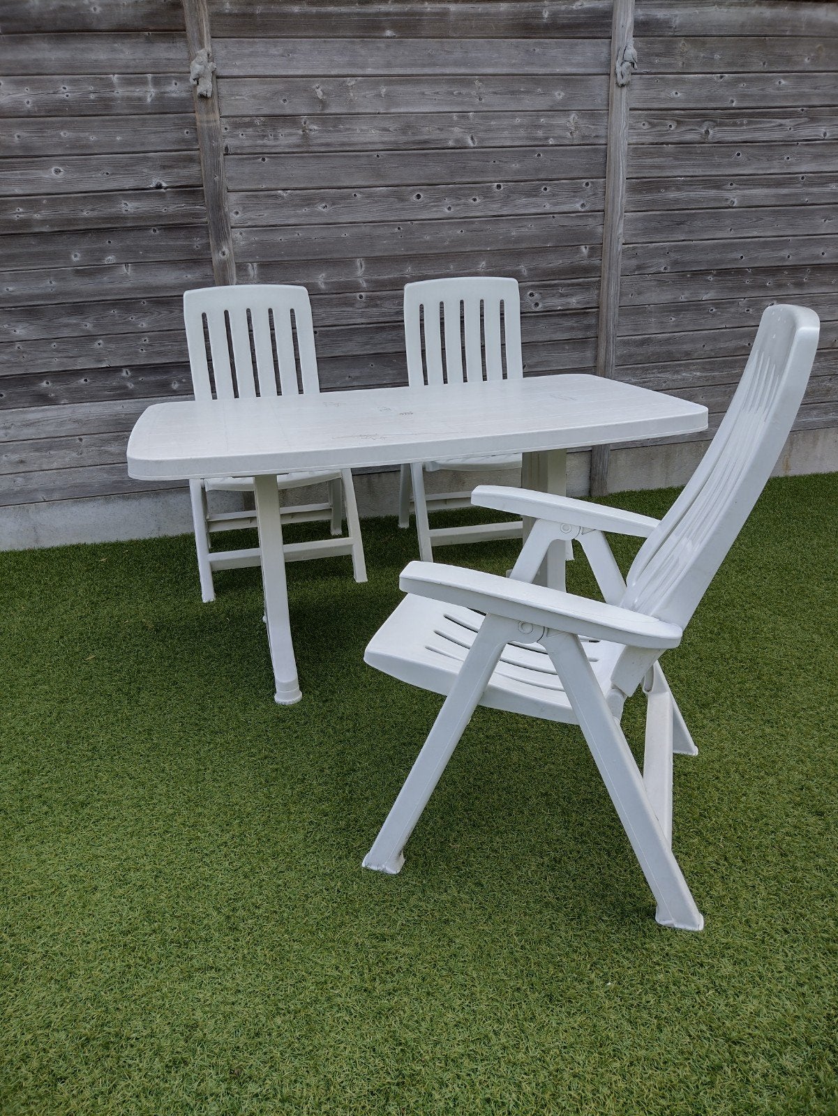Tuintafel en stoelen., Ophalen of Verzenden