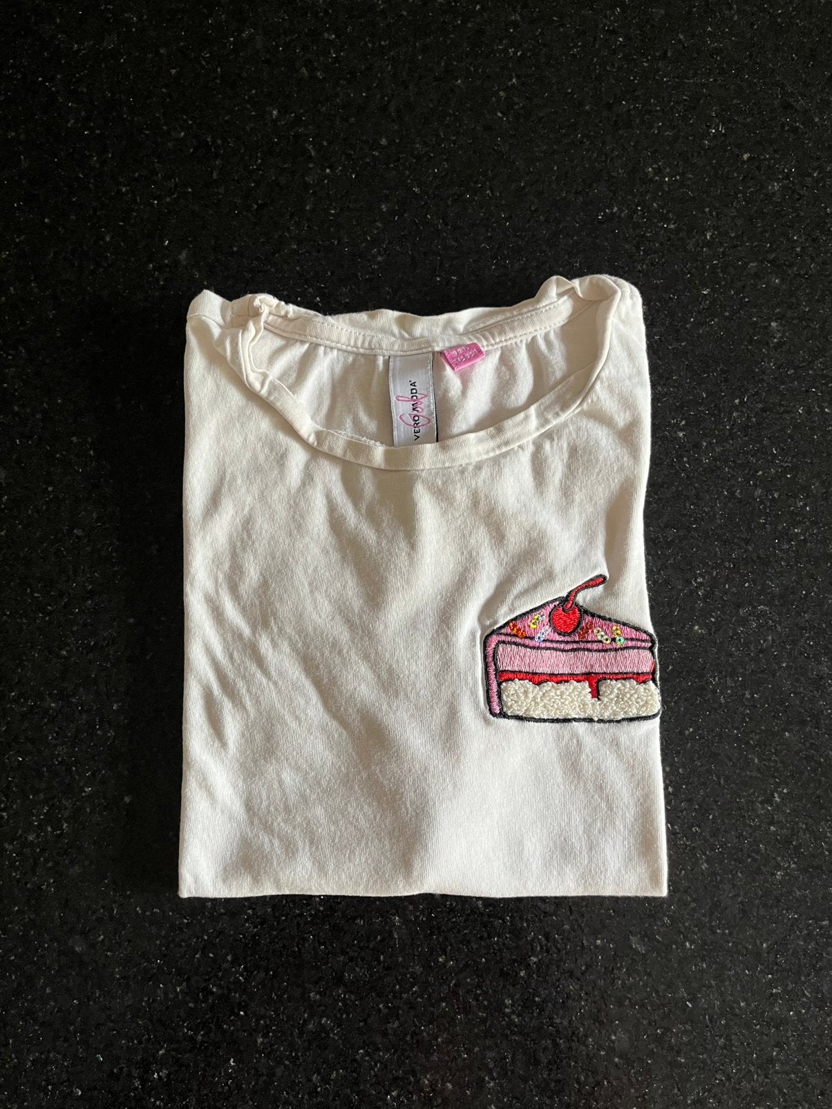Shirt Vero Moda 134/140, Kinderen en Baby's, Kinderkleding | Maat 134, Ophalen of Verzenden, Zo goed als nieuw, Meisje, Shirt of Longsleeve
