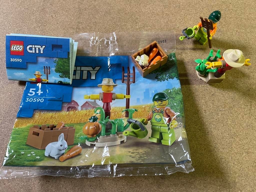 Lego 30590 boer met vogelverschrikker, Ophalen of Verzenden, Zo goed als nieuw, Compleet, Lego