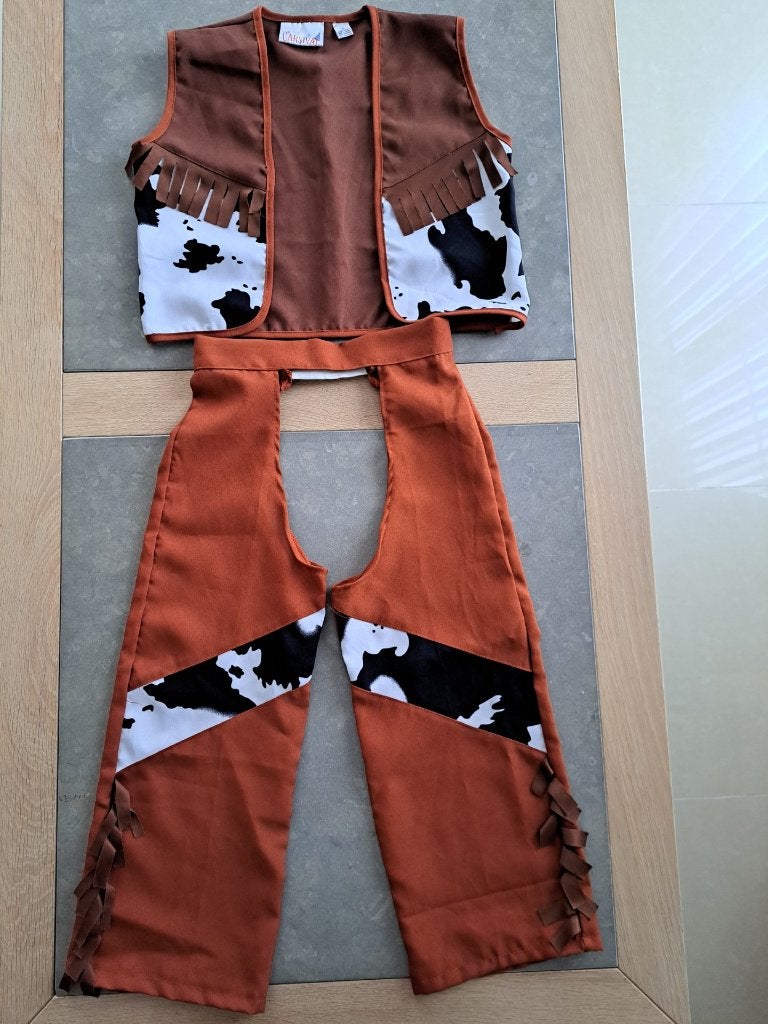 verkleedpakje Cowboy 4 - 6 jaar, Kinderen en Baby's, Carnavalskleding en Verkleedspullen, Ophalen, Zo goed als nieuw, 110 t/m 116