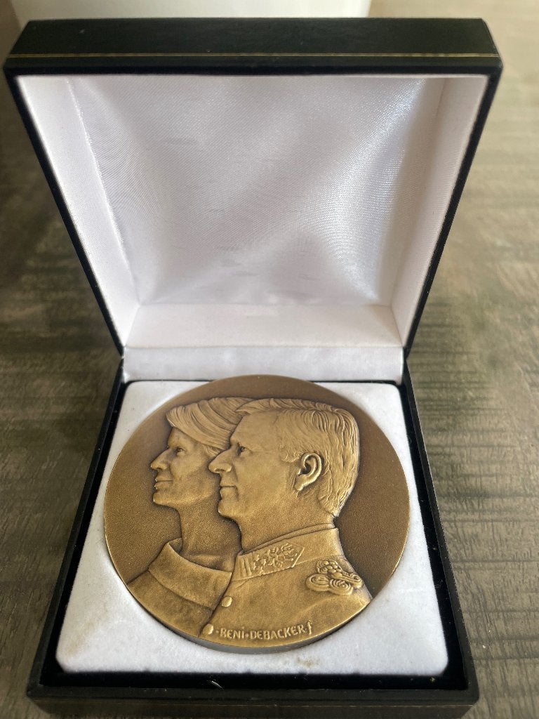 Belgique médaille mariage., Enlèvement ou Envoi