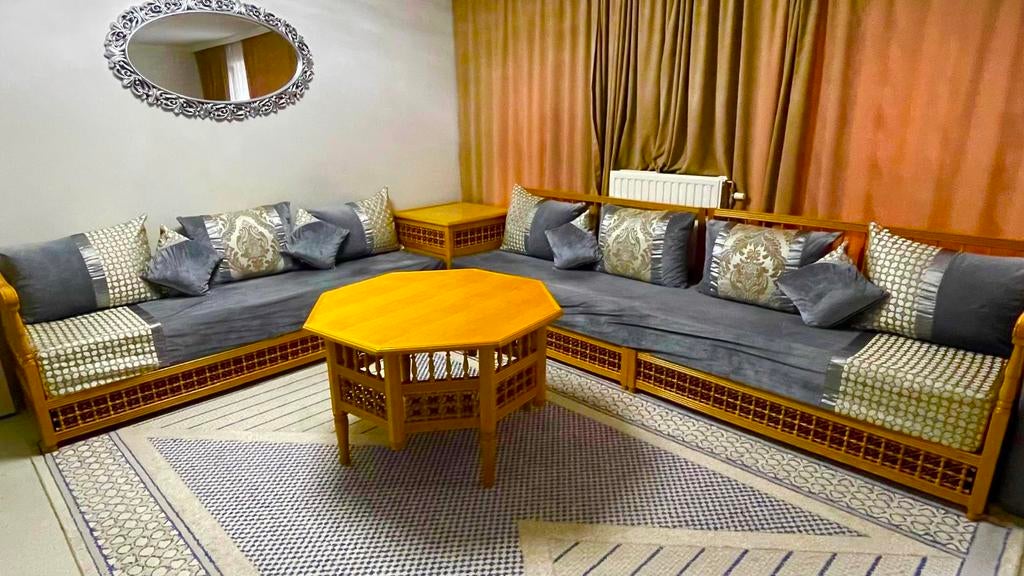 Salon marocain, Ophalen, Gebruikt
