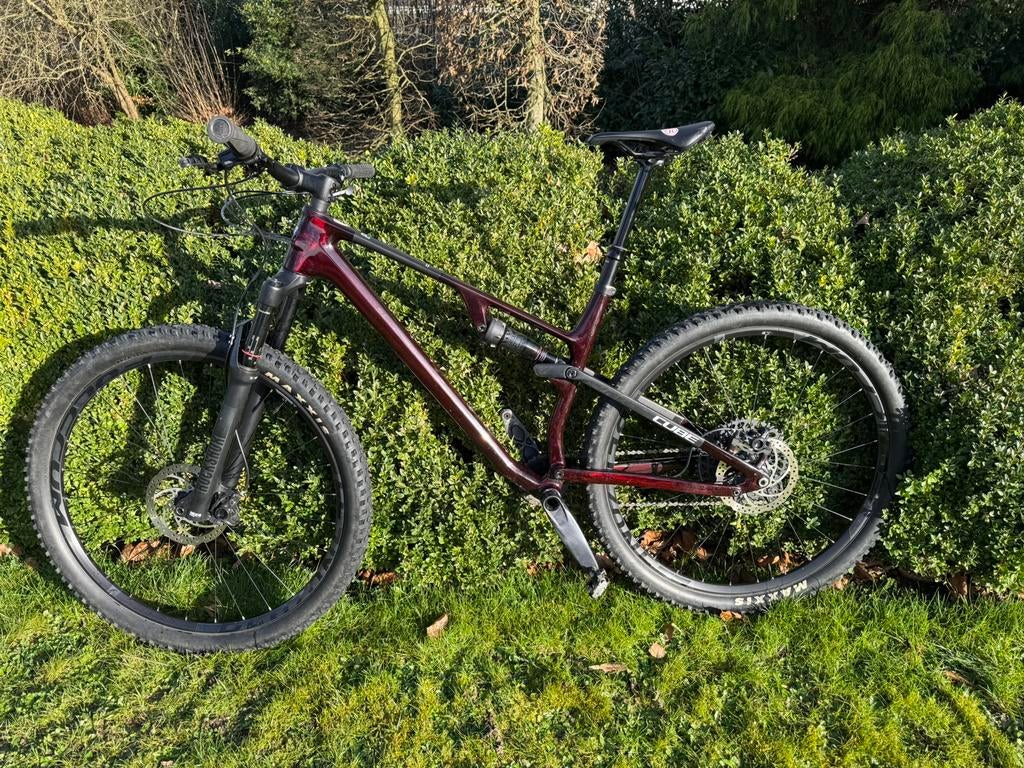 Vtt CUBE AMS 11, full suspension. Carbone c68 , sram , L, Fietsen en Brommers, Fietsen | Mountainbikes en ATB, Ophalen, Zo goed als nieuw
