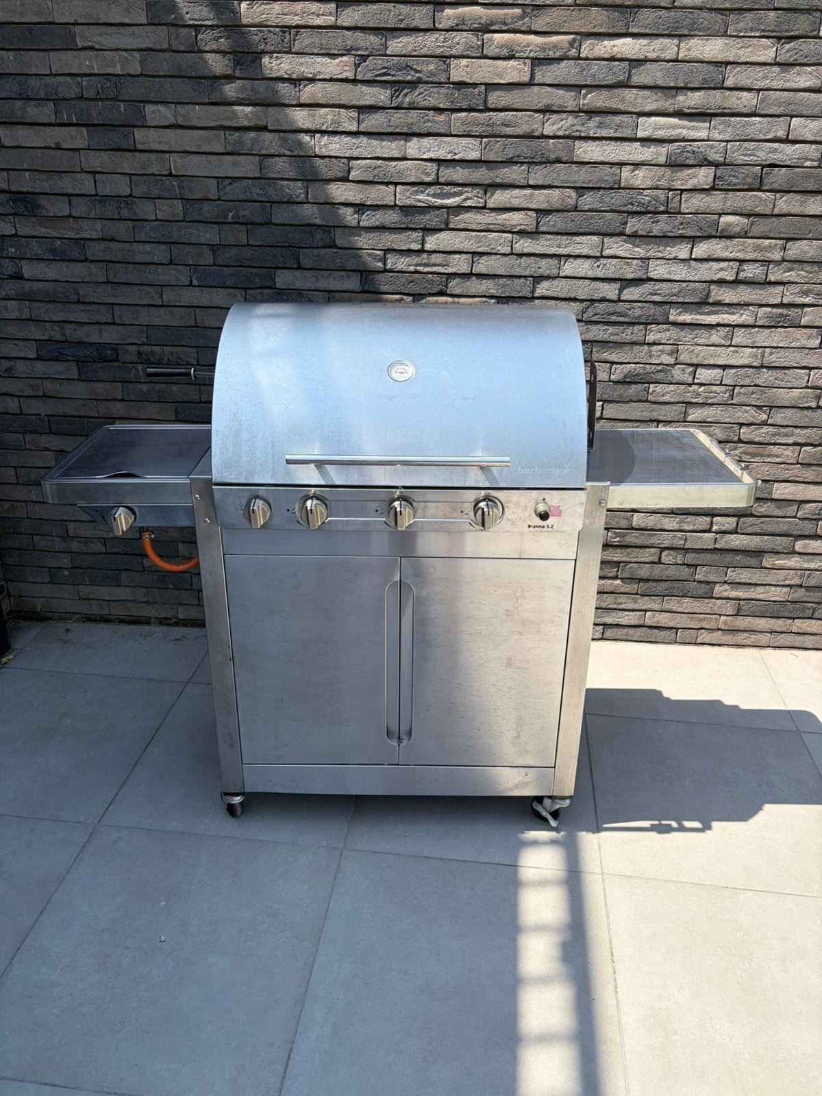 Gas bbq (barbecue) barbecook brahma 5.2, Ophalen, Gebruikt