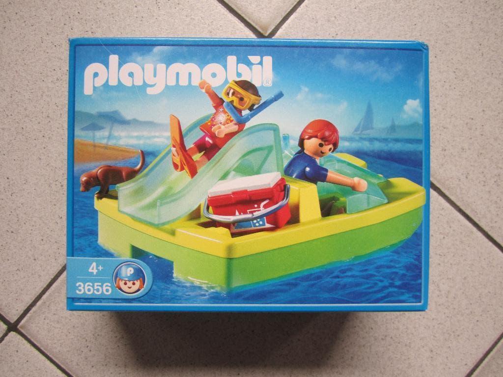 Playmobil waterfiets, Ophalen of Verzenden, Zo goed als nieuw, Complete set