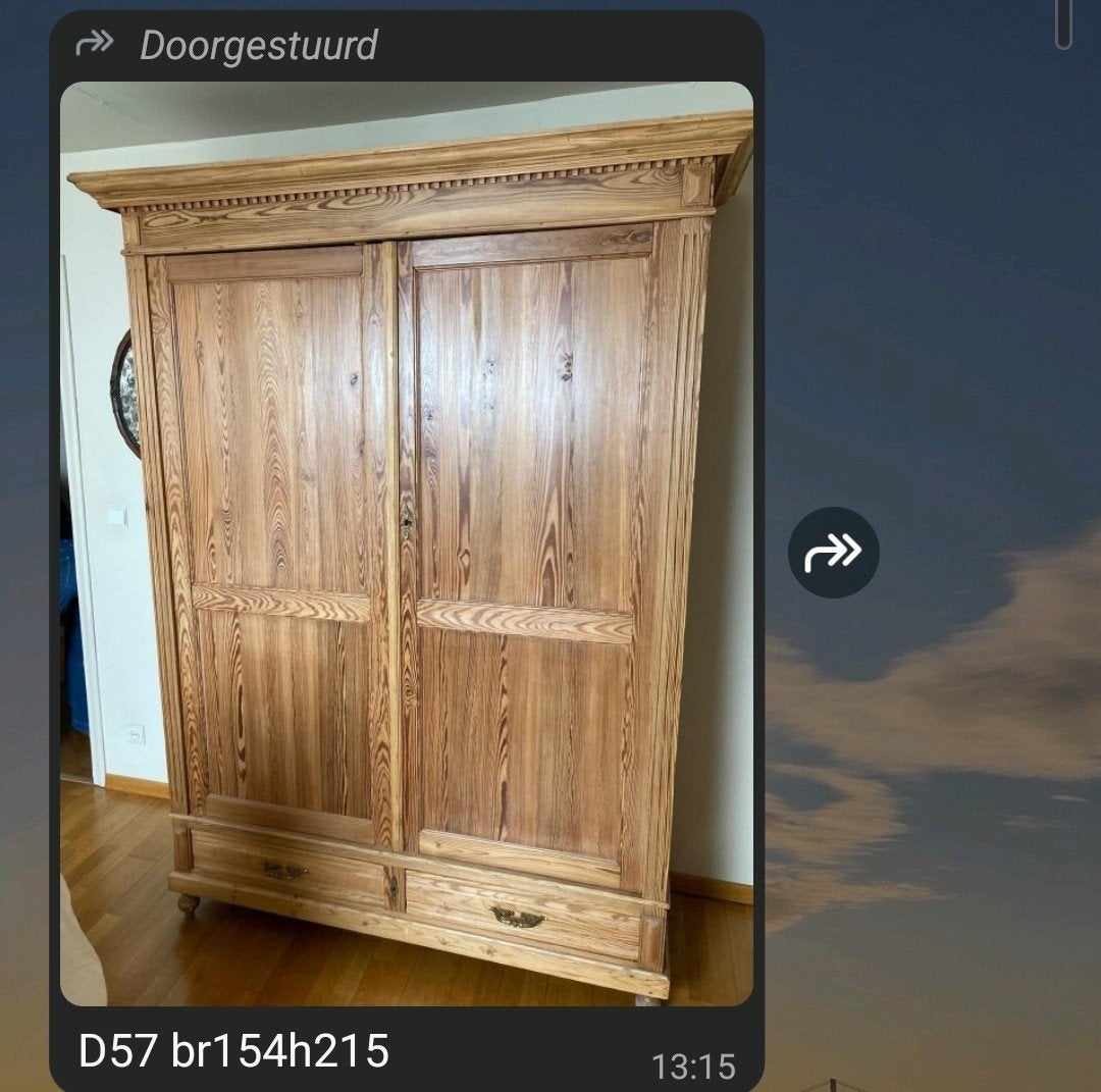 Kleerkast 1, Enlèvement
