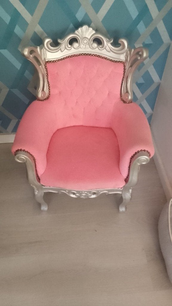prinsessen stoel troon 70 cm, Enlèvement