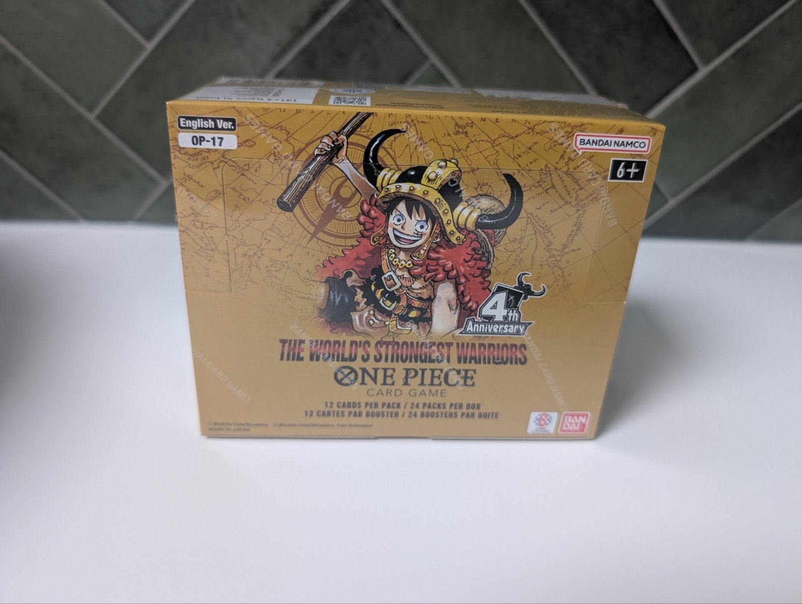 One Piece - Op 17 - Boosterbox, Hobby en Vrije tijd, Ophalen of Verzenden, Boosterbox