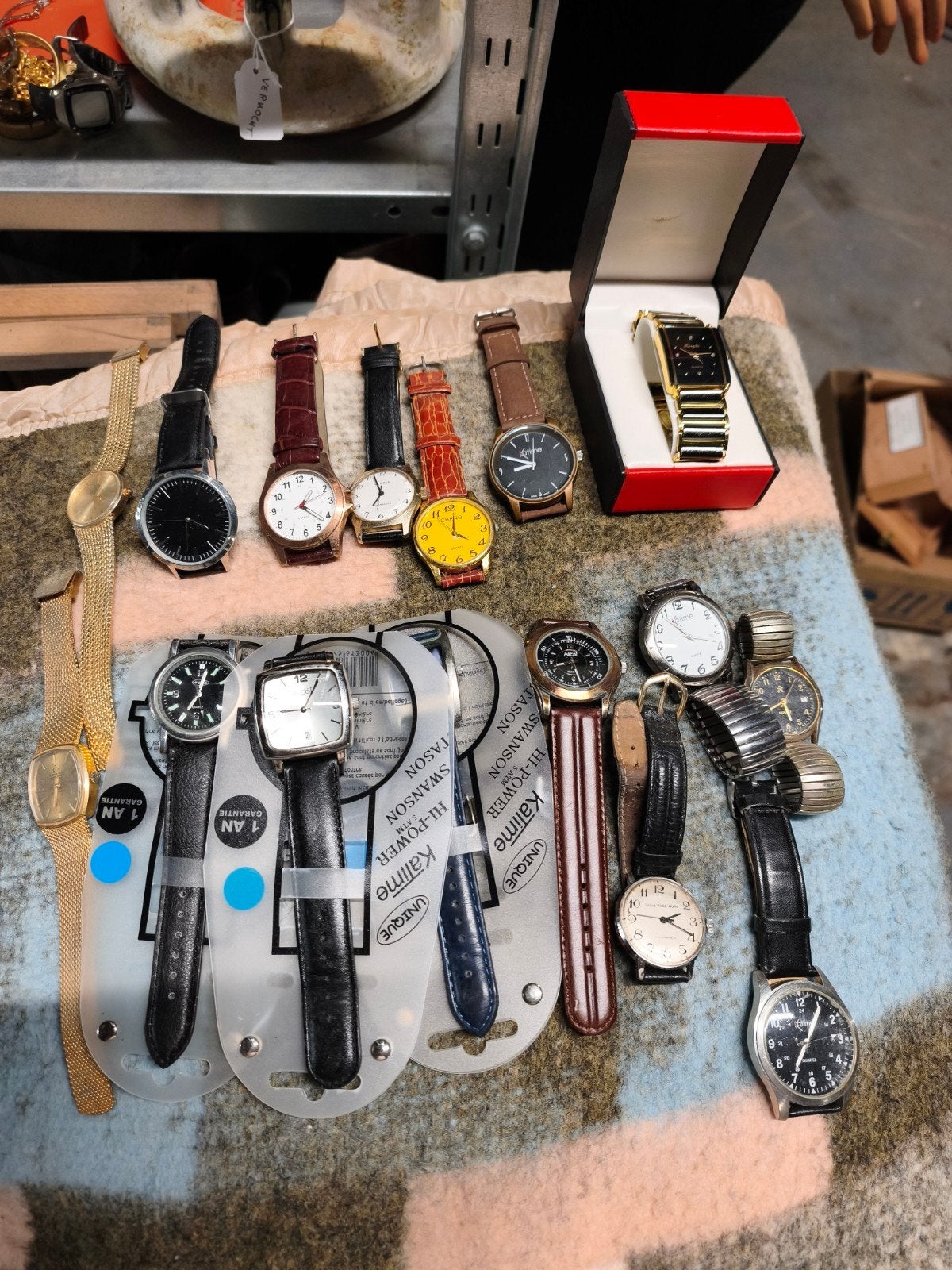 Lot goedkope polshorloges mannen, ., Ophalen of Verzenden, ., Omega
