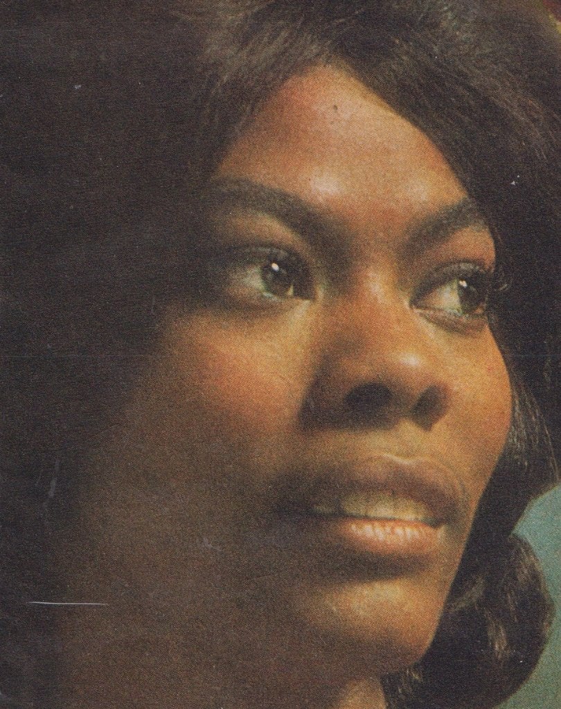 Foto / Postkaart  – Dionne Warwick - Muziek, Ophalen of Verzenden, Gebruikt, Foto of Kaart