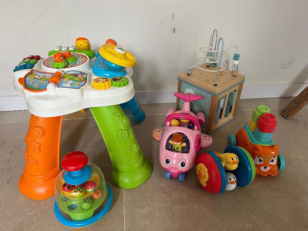 Set kinderspeelgoed - 6 stuks, Ophalen, Gebruikt, 6 maanden tot 2 jaar