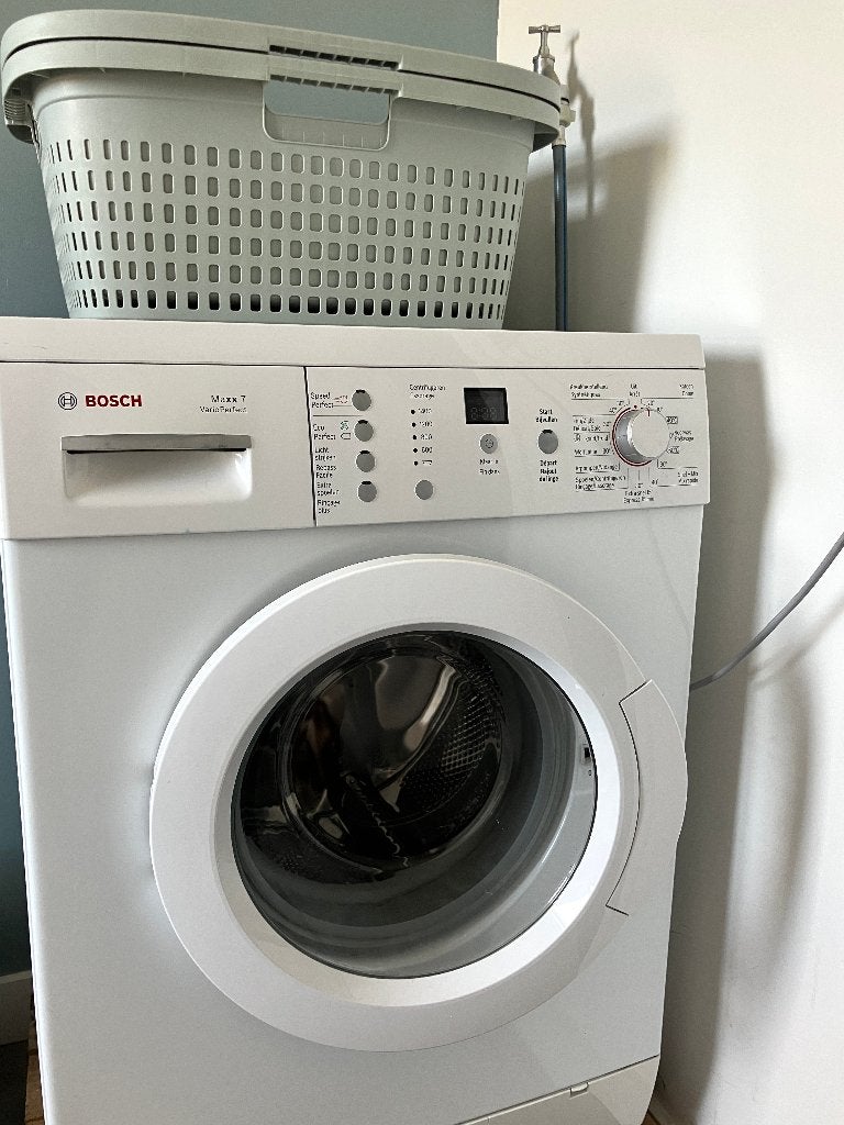 Bosch wasmachine 7kg, Ophalen, Minder dan 85 cm, Handwasprogramma, Zo goed als nieuw