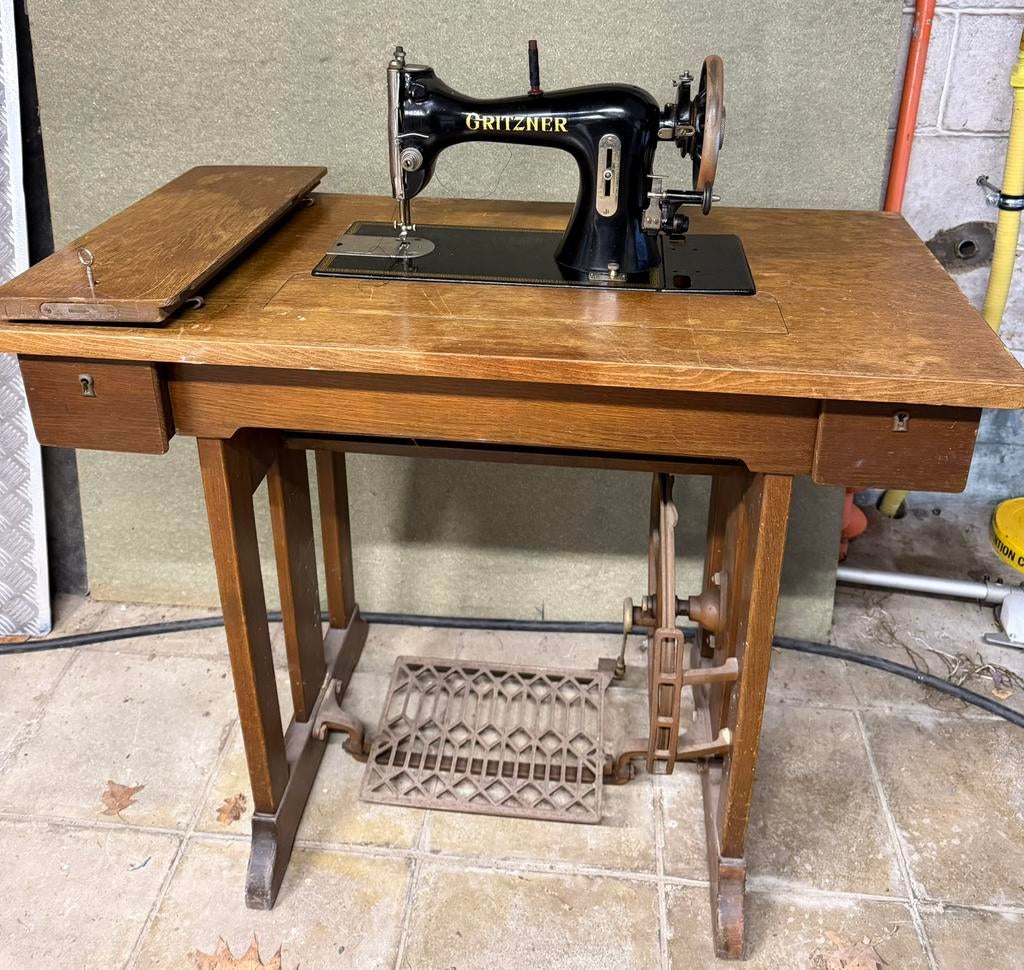 Table machine à coudre, Enlèvement