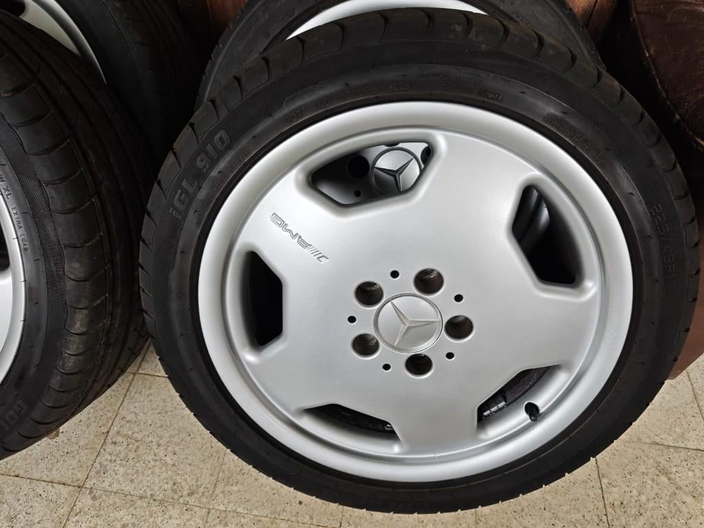 Mercedes monoblock AMG velgen 17 2024000302 w124 w201 w202, Auto-onderdelen, Ophalen, 17 inch, Velg(en)