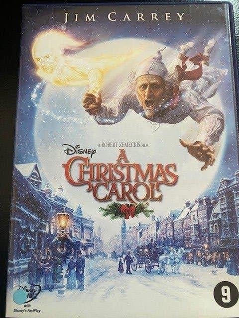 Disney's A Christmas Carol met Jim Carrey  Nieuwstaat, Bonusmateriaal, Ophalen of Verzenden, Zo goed als nieuw, Voor 1940