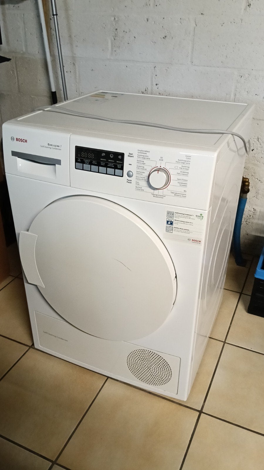 Warmtepompdroger Bosch EcoLogixx 7, Electroménager, Sèche-linge, Enlèvement