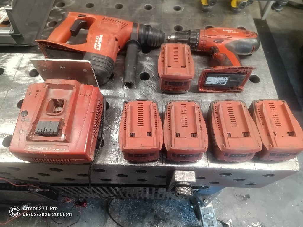 hilti boormachines, Enlèvement, Utilisé, Perceuse