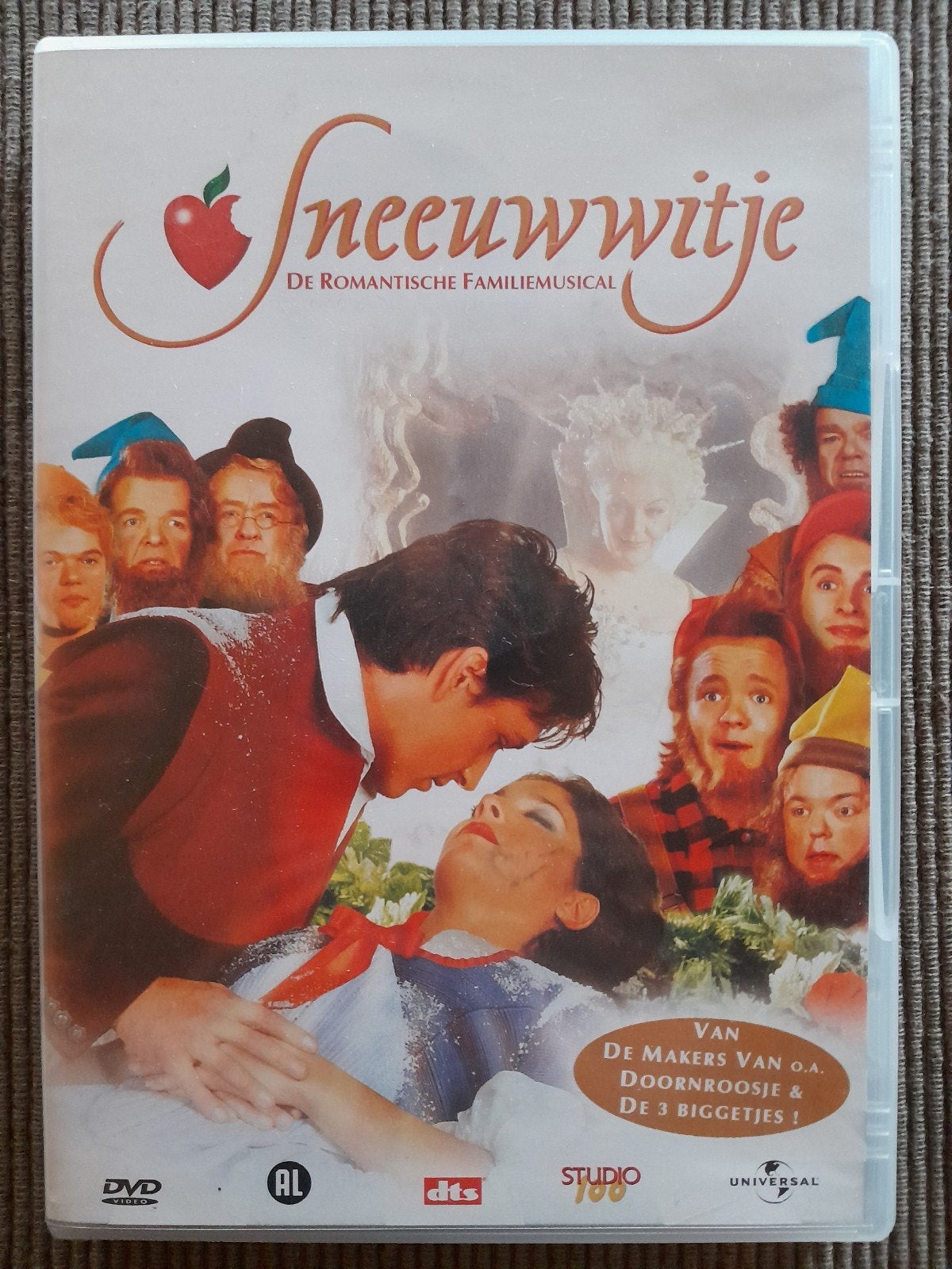 sneeuwwitje , de musical, Cd's en Dvd's, Alle leeftijden, Overige typen, Zo goed als nieuw, Sprookjes