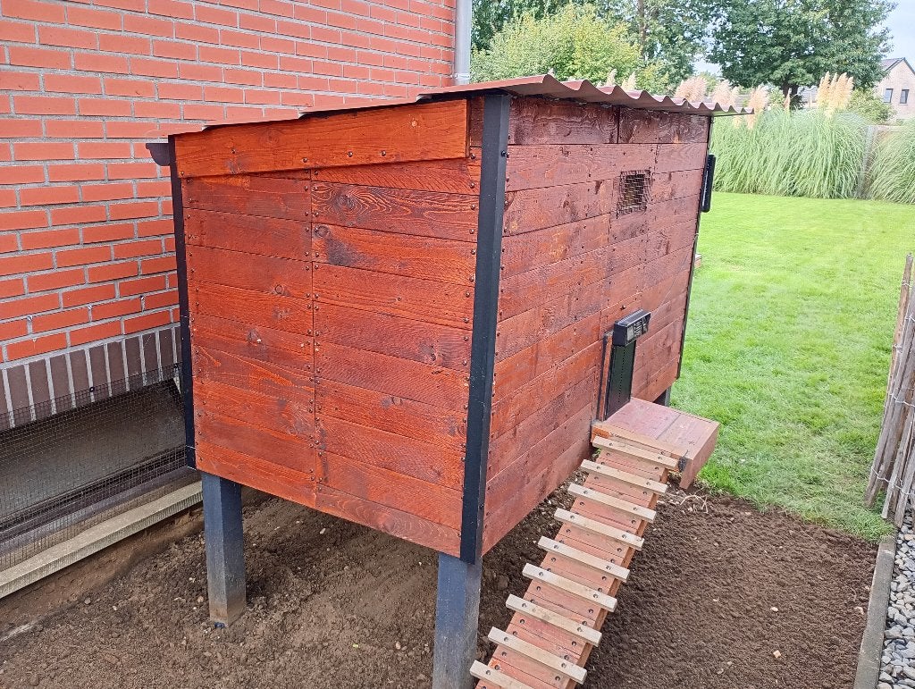 Kippenhok (1-8 kippen), Dieren en Toebehoren, Ophalen, Zo goed als nieuw, Kippenhok of Kippenren