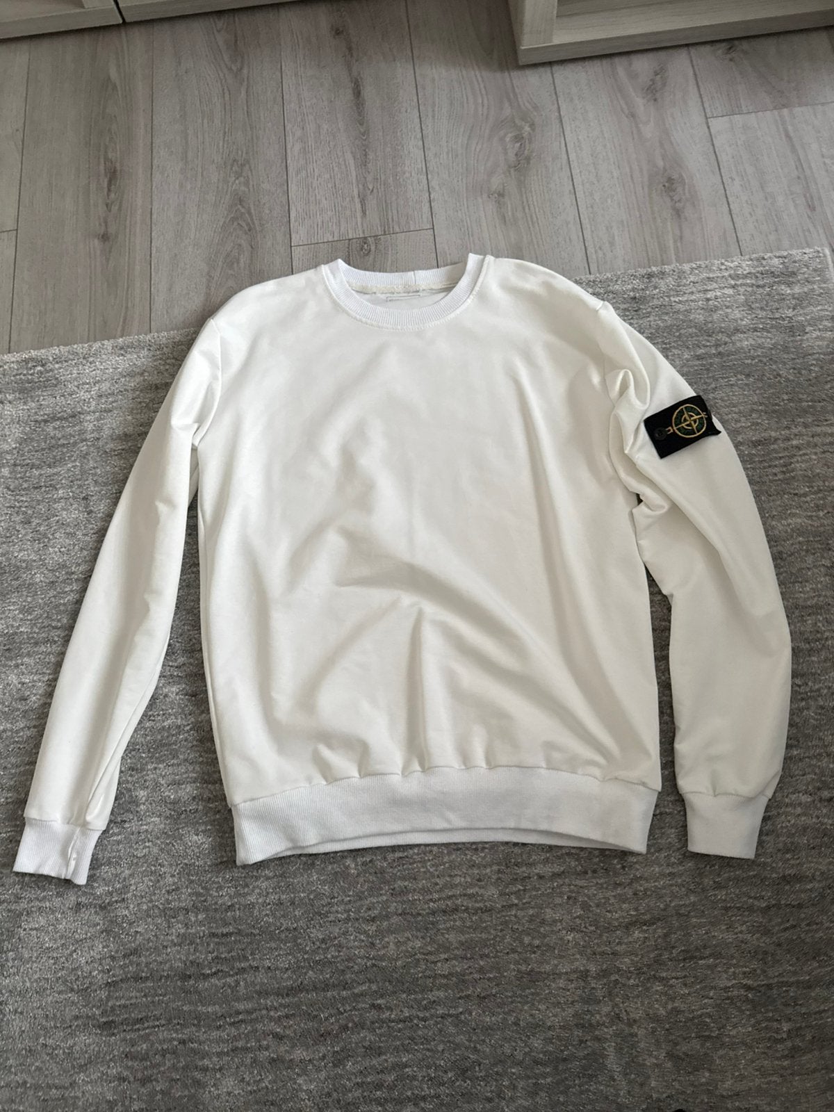 Pull Stone Island, Enlèvement, Neuf, Taille 56/58 (XL), Blanc