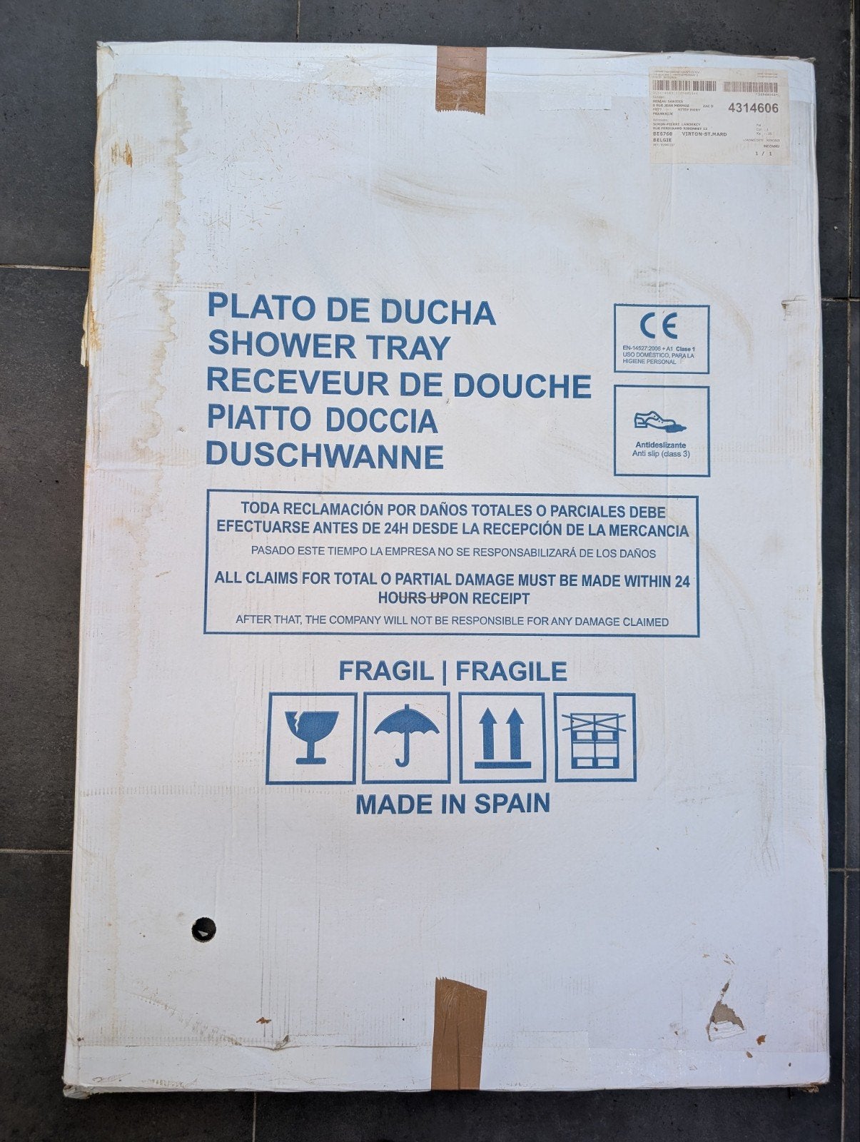 Receveur de douche, Maison & Meubles, Enlèvement