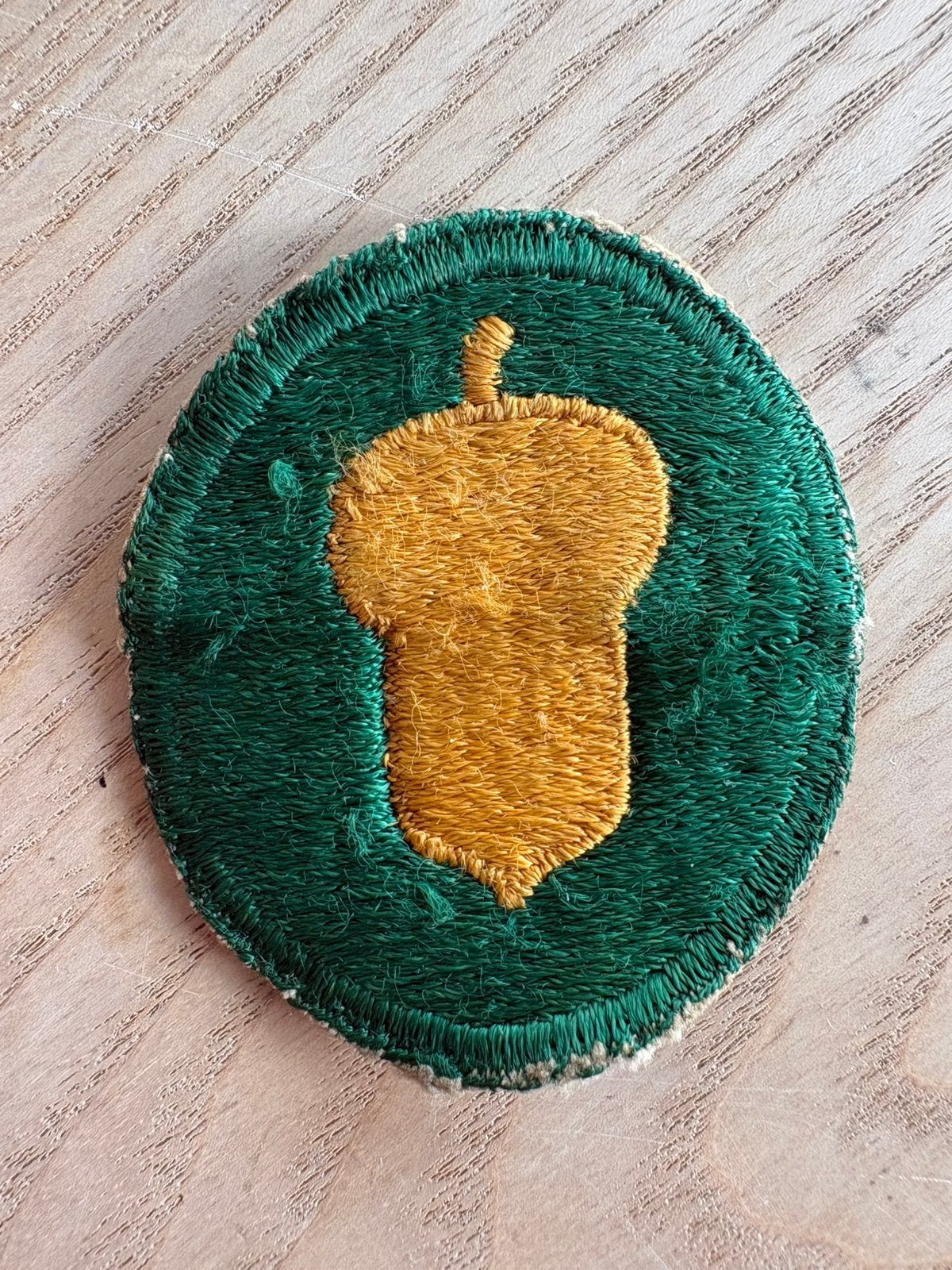 Patch terrain 87th us ww2 ardennes gi, Enlèvement ou Envoi