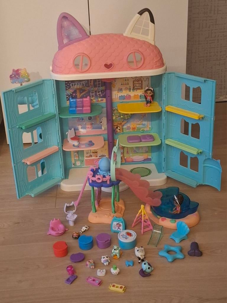 Gabby's poppenhuis + toebehoren, Enlèvement, Maison de poupées