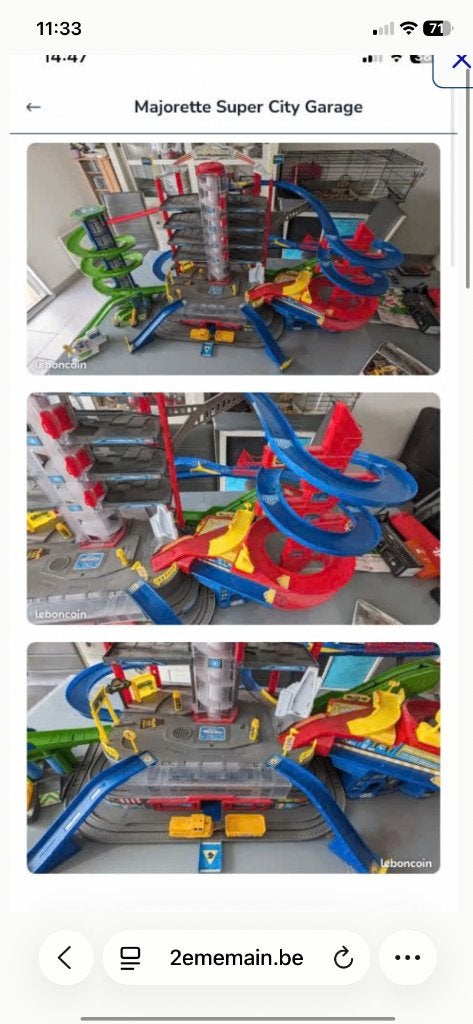 Garage majorette, Enfants & Bébés, Autres marques, Électrique, Enlèvement, Circuit