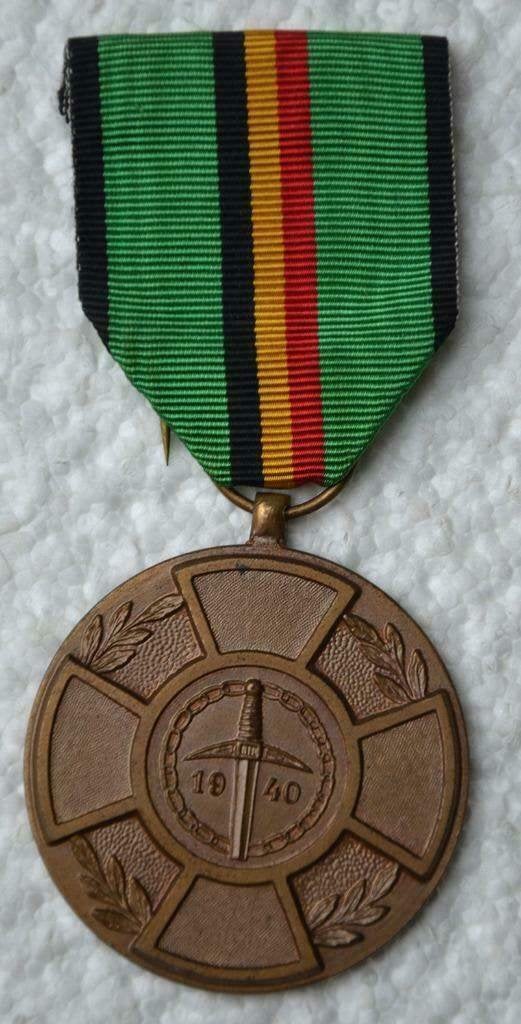 Medaille, 50st VJ-dag Nat Verenign Oud-krijgsgevange 1945-95, Verzamelen, Ophalen of Verzenden, Landmacht, Lintje, Medaille of Wings