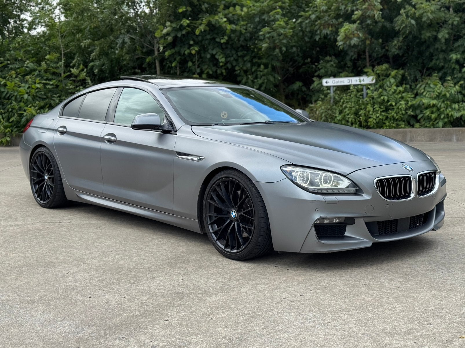 BMW 640d GRAND COUPE / INDIVIDUAL! / M-PACK!/ FROZEN GREY!, Auto's, Automaat, Euro 5, Leder, Bruin