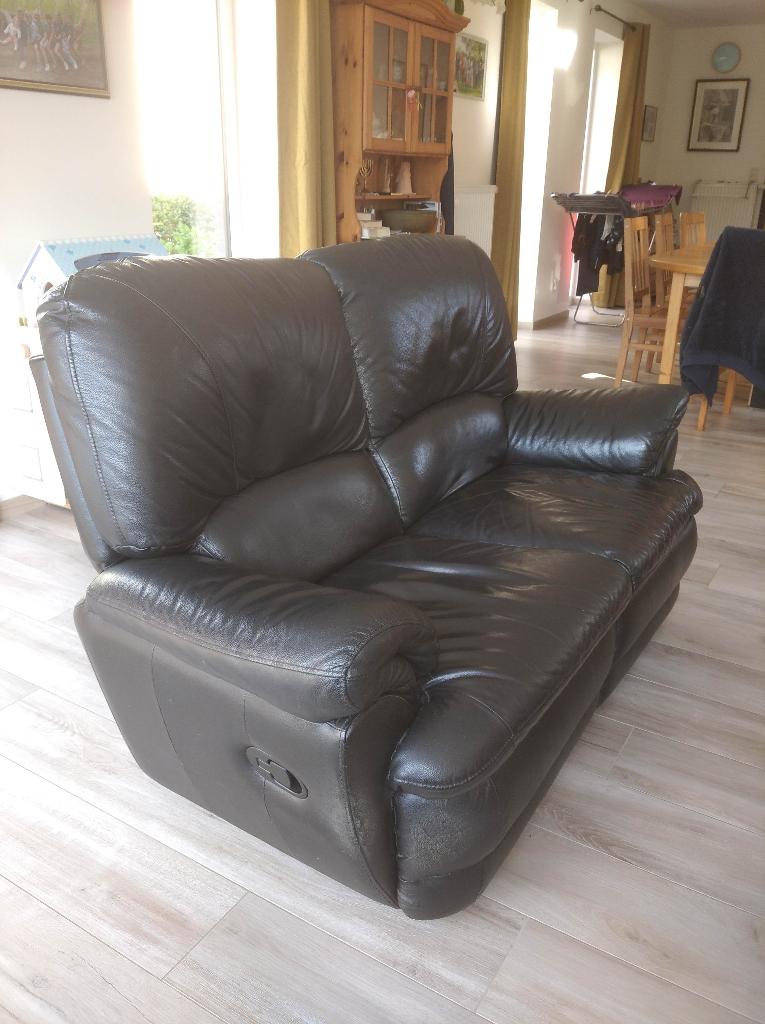 tweezit zetel, Huis en Inrichting, Zetels | Zetels, Ophalen, Gebruikt, Klassiek, 150 tot 200 cm