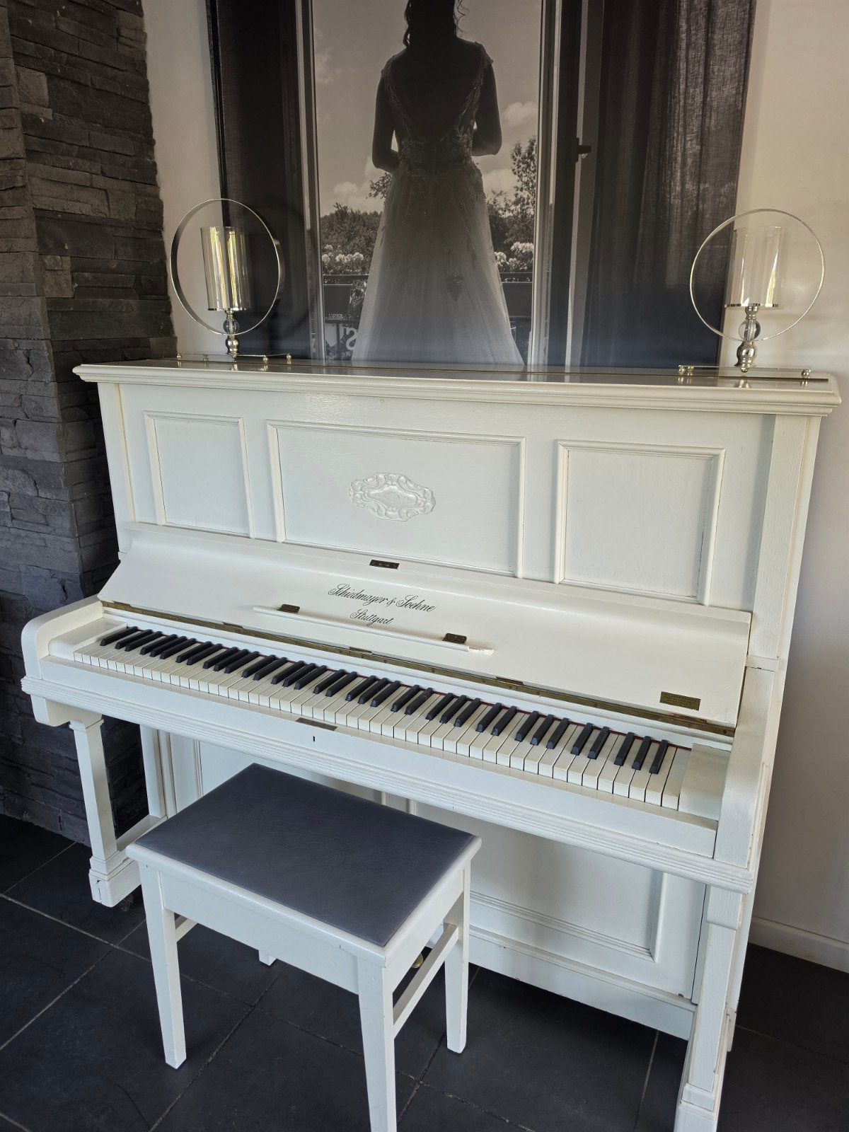 Piano à vendre, Musique & Instruments, Pianos, Brillant, Enlèvement, Utilisé, Piano