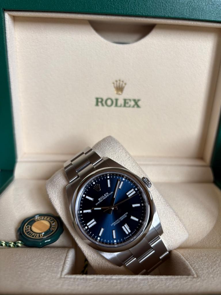Rolex Oyster Perpetual 41mm 2023 JAMAIS PORTÉE, Ophalen of Verzenden, Zo goed als nieuw, Rolex