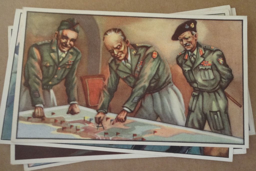 postkaarten landing in Europa, Verzamelen, Ophalen of Verzenden, Ongelopen