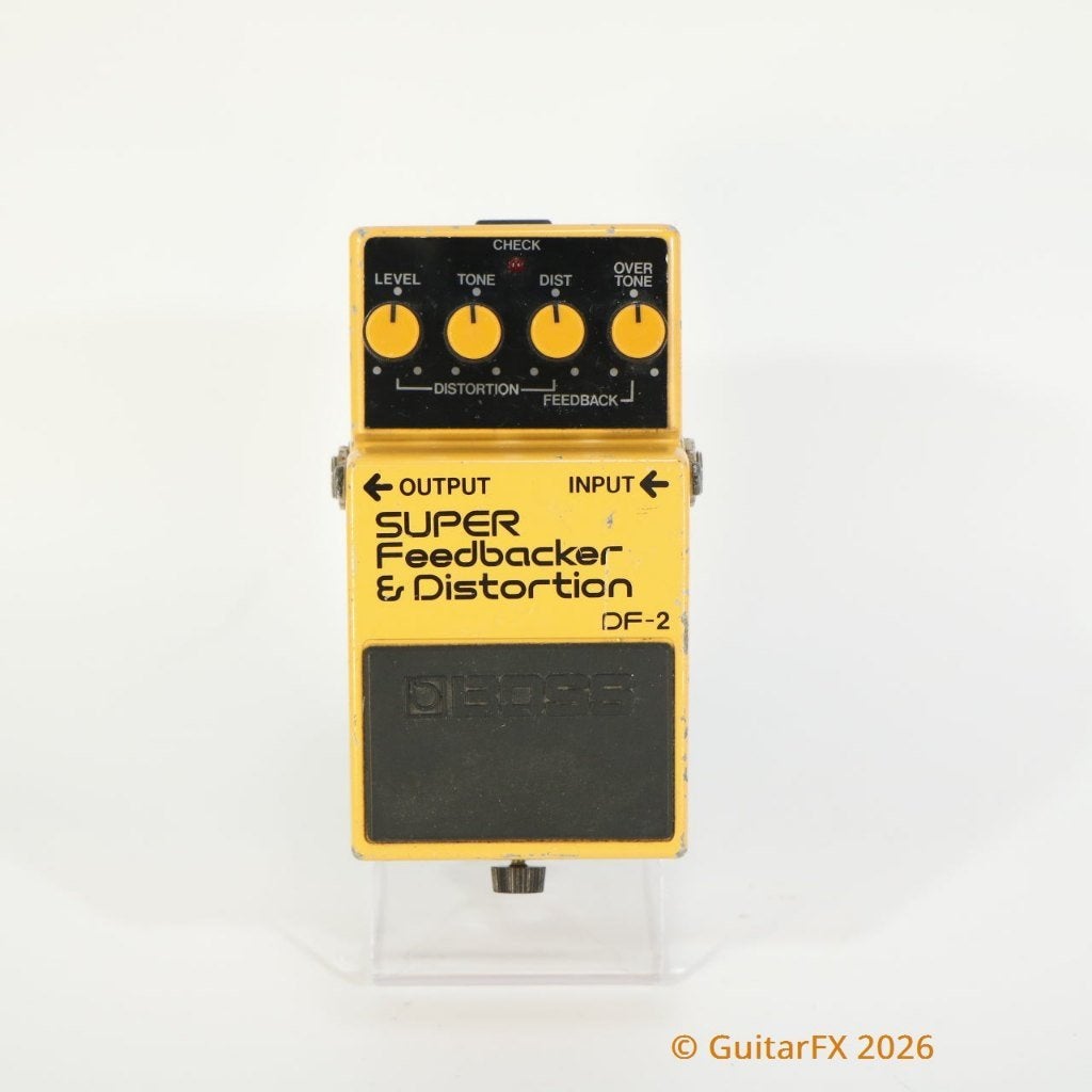 Boss DF-2 Super Feedbacker & Distortion (s/n 520200, Black L, Ophalen of Verzenden, Gebruikt