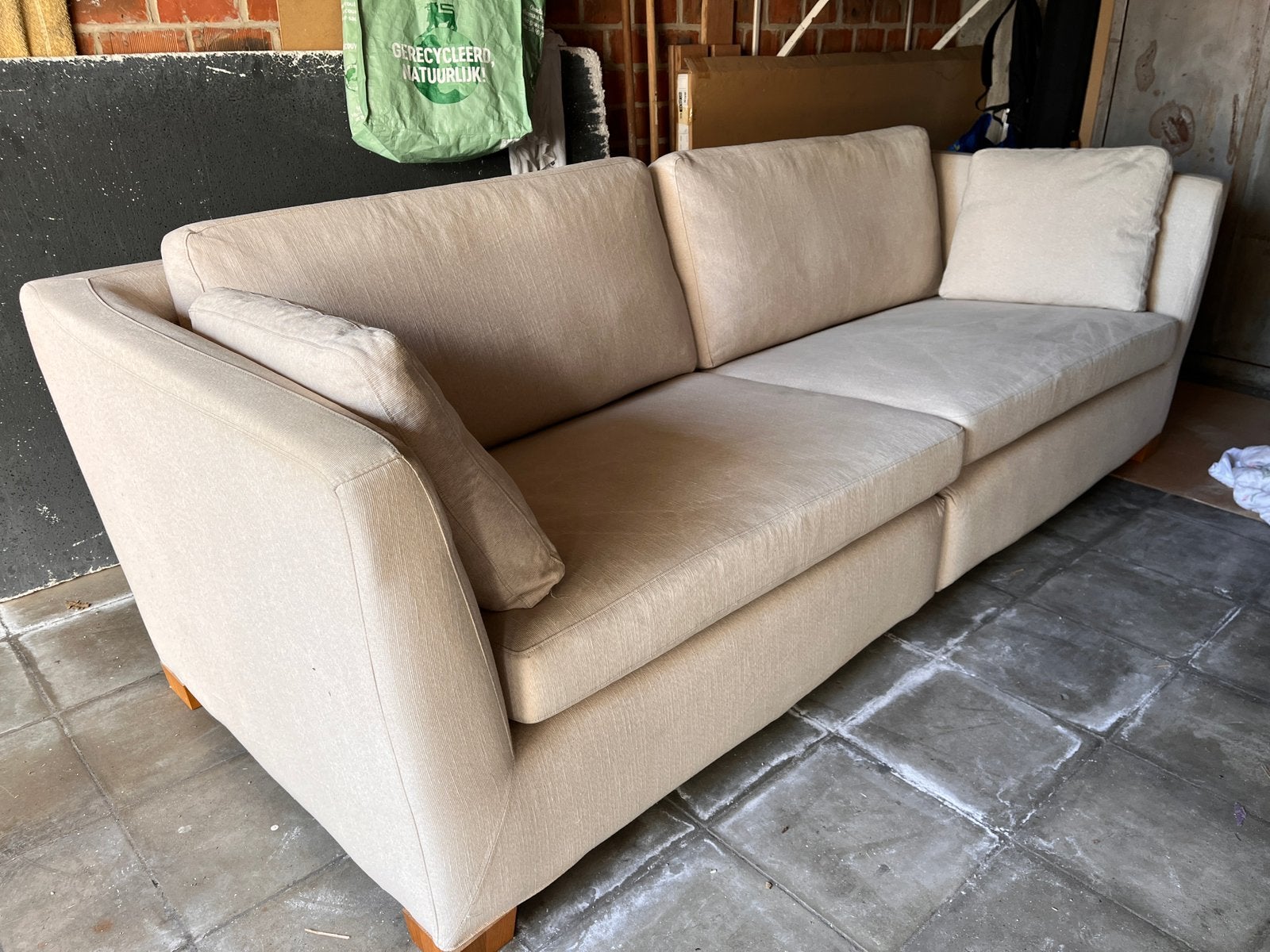 Canapé Stockholm Ikea, 3,5 places, 200 à 250 cm, Banc droit, Enlèvement, Utilisé