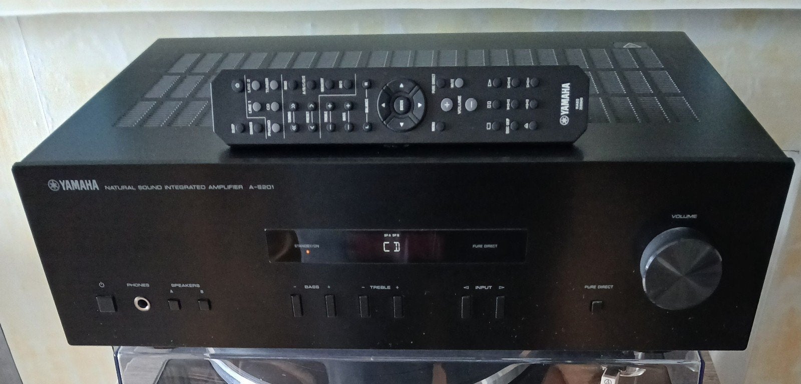 Yamaha A-S201, Enlèvement ou Envoi, Yamaha, 60 à 120 watts, Comme neuf